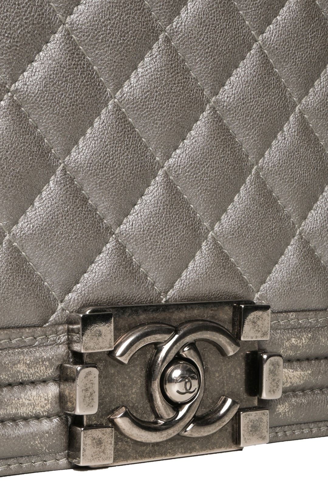 Chanel 2011 Medium Quilted Leather Boy Bag