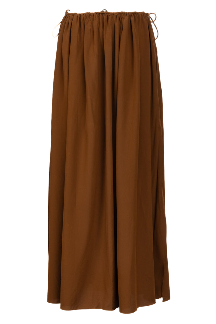 Matteau Size 4 Drawcord Split Skirt