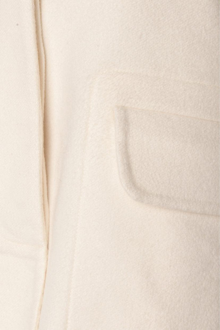 Hermes Size 40 Boxy Cashmere Button-Up Jacket