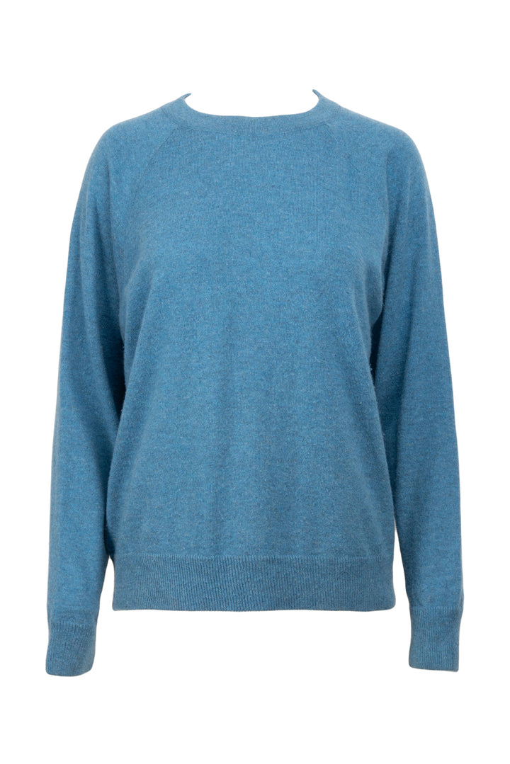 Queene and Belle Size S Floral Smiley Face Cashmere Sweater