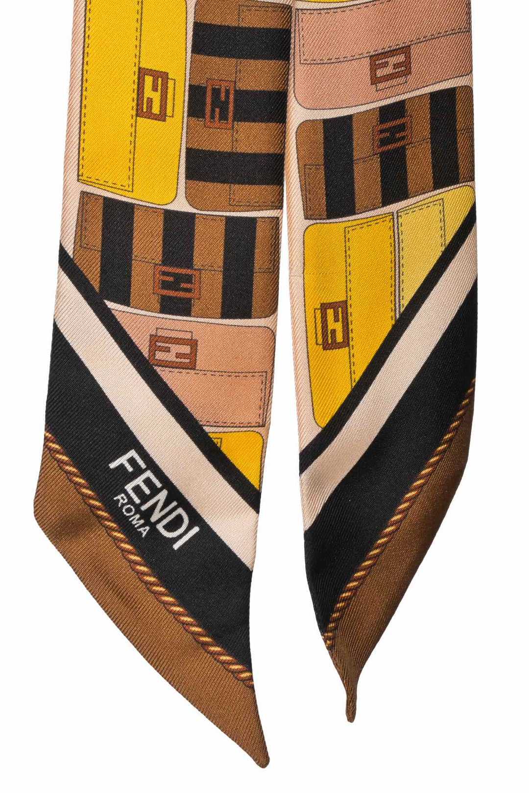Fendi Wrappy Silk Scarf