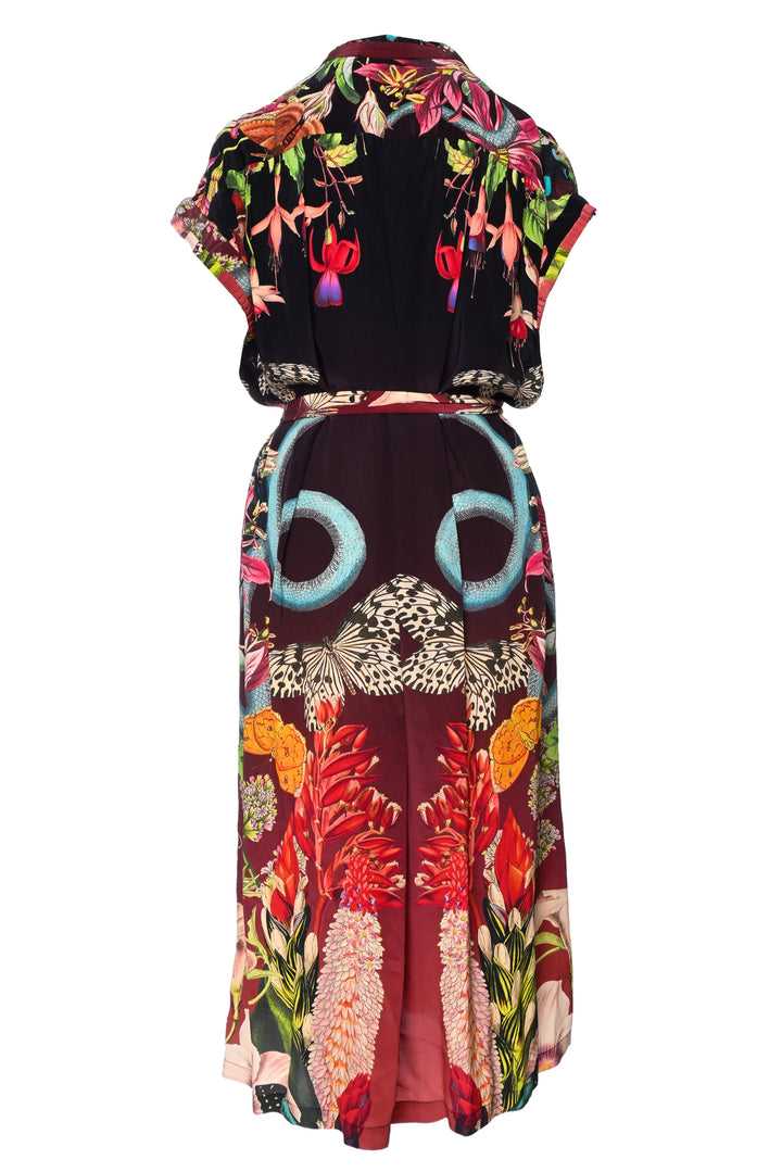 Carolina K Size XS/S Printed Maxi Dress