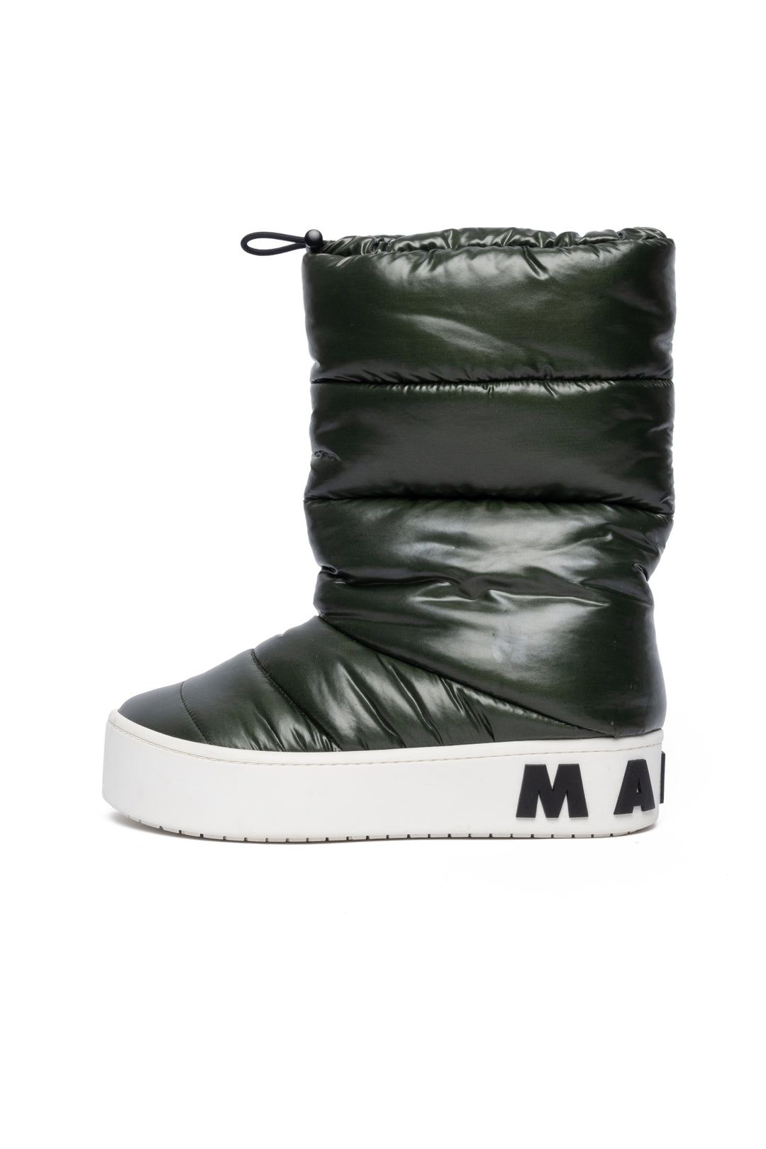 Marni Size 37 Puffer Nylon Ankle Boots