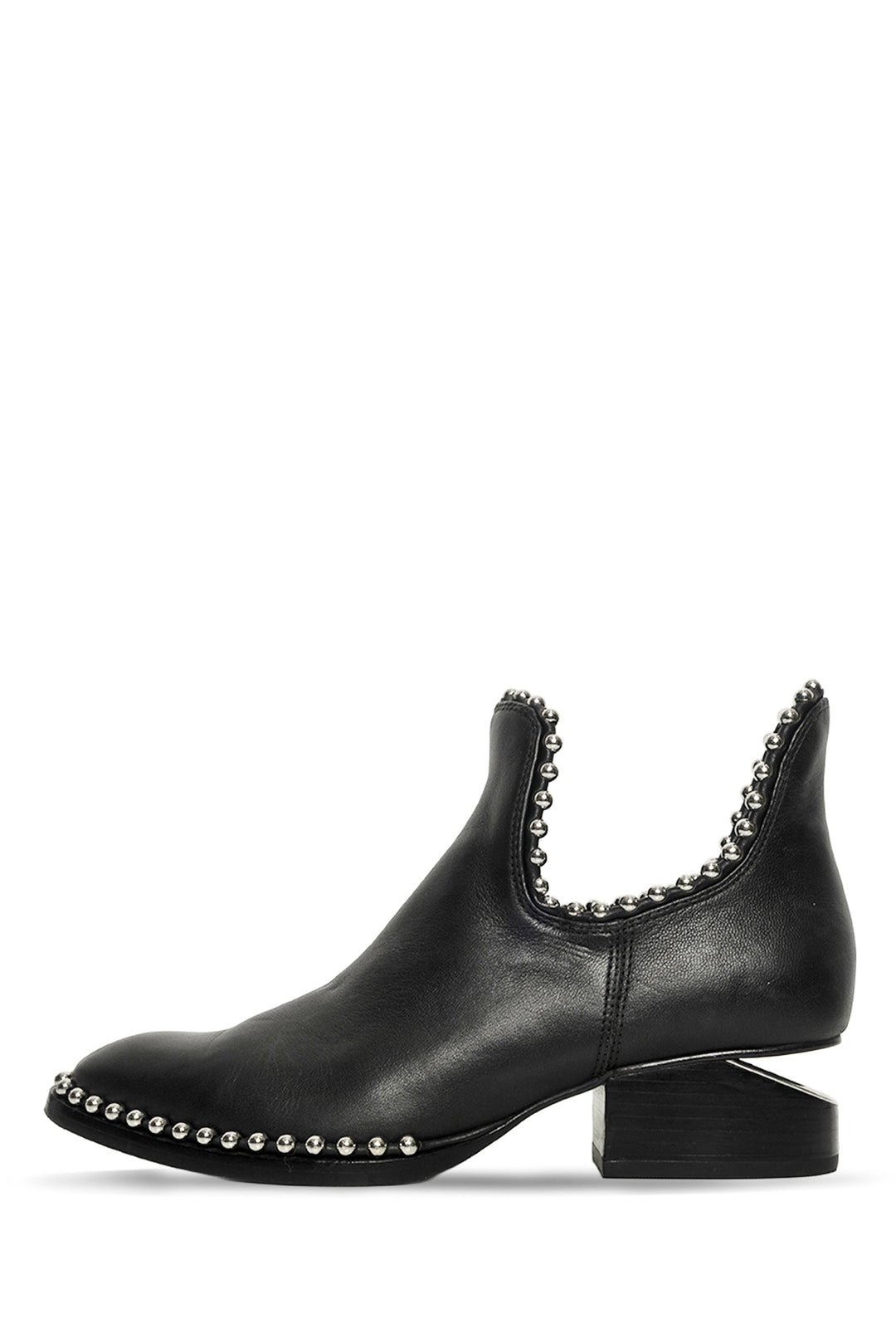 Alexander Wang Size 35 Kori Studded Cutout Ankle Boots