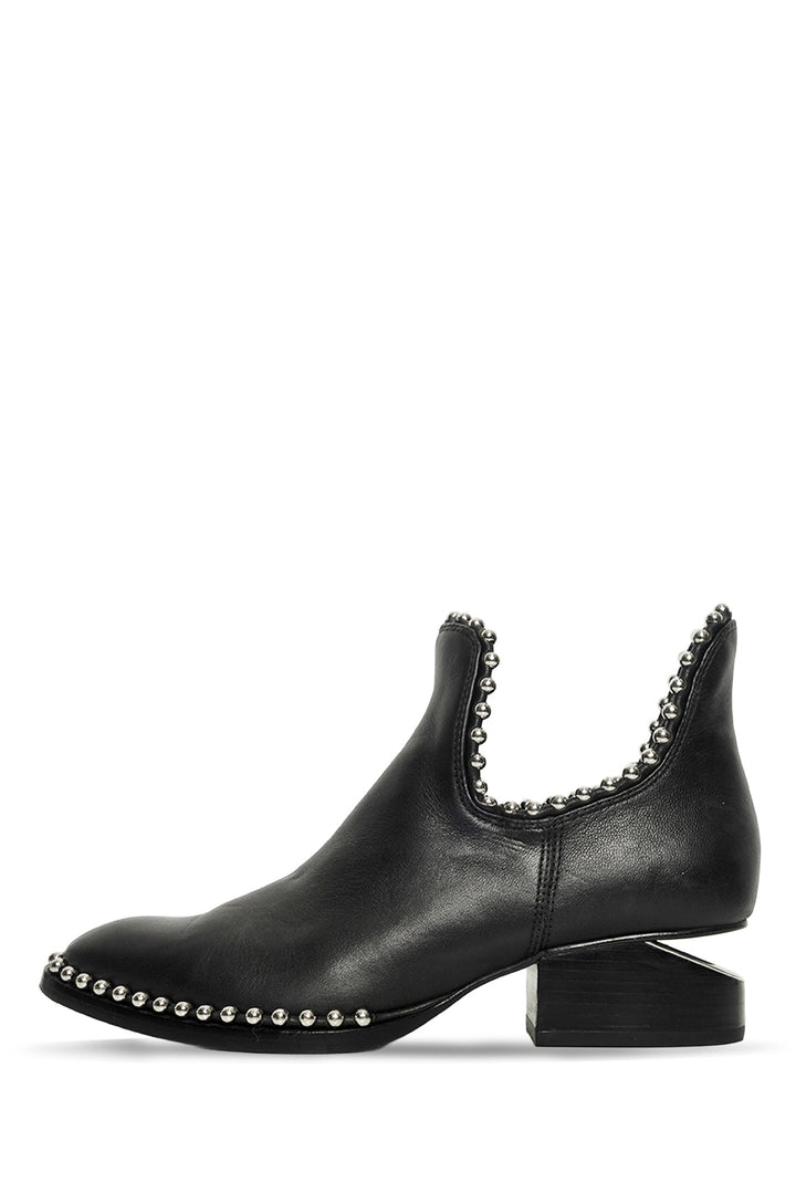 Alexander Wang Size 35 Kori Studded Cutout Ankle Boots