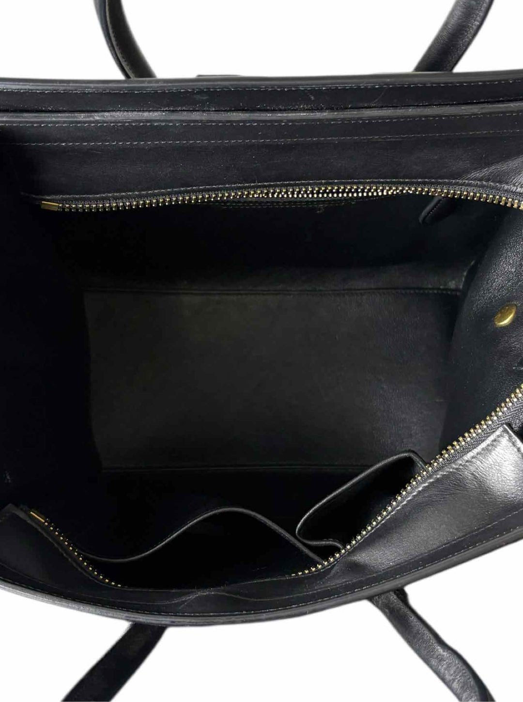 Celine 2014 Tri-Colour Micro Luggage Tote