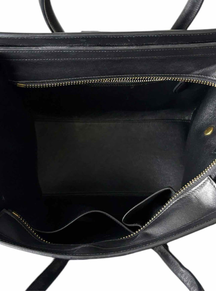 Celine 2014 Tri-Colour Micro Luggage Tote