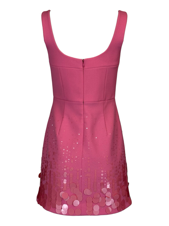 Rebecca Vallance Size 6 Rosita Sequin-Embellished Mini Dress