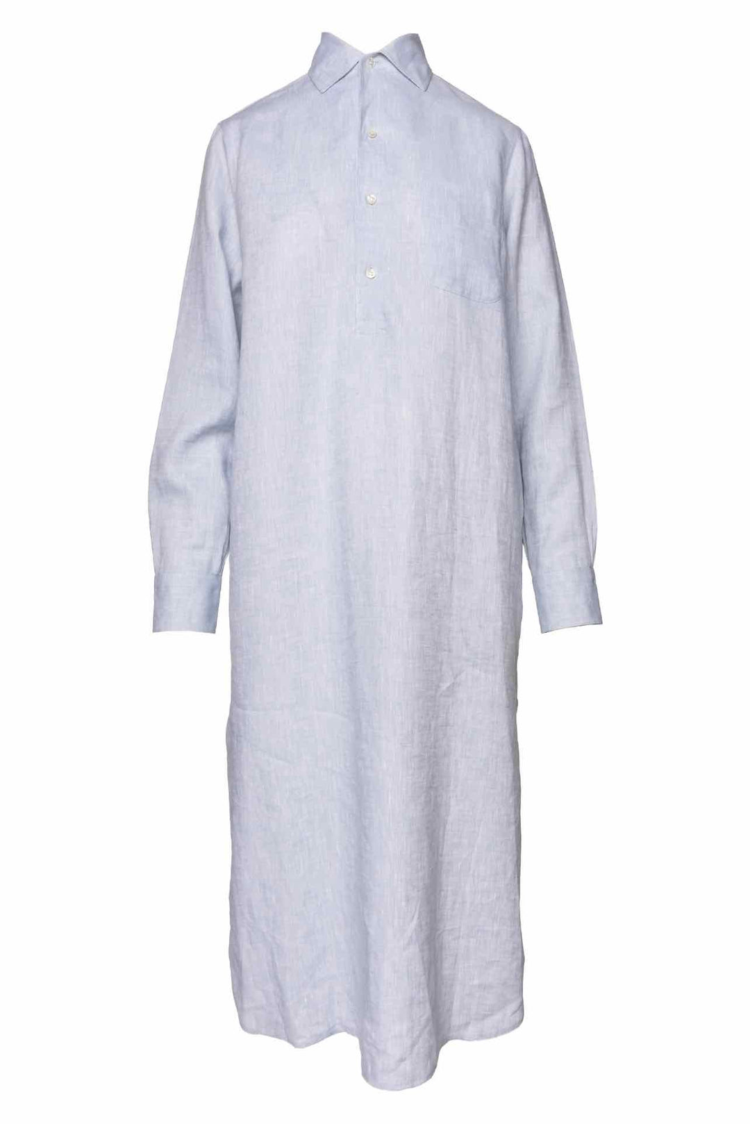 Loro Piana Size 4 Lora Linen Shirt Dress