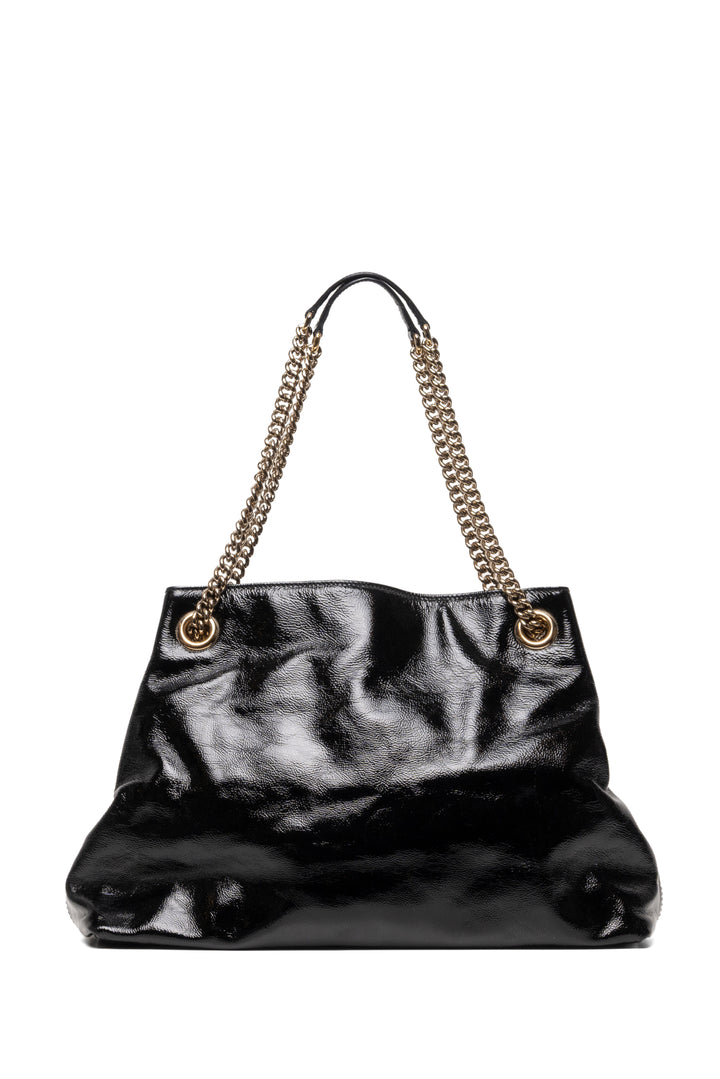 Gucci Medium Patent Soho Chain Shoulder Bag