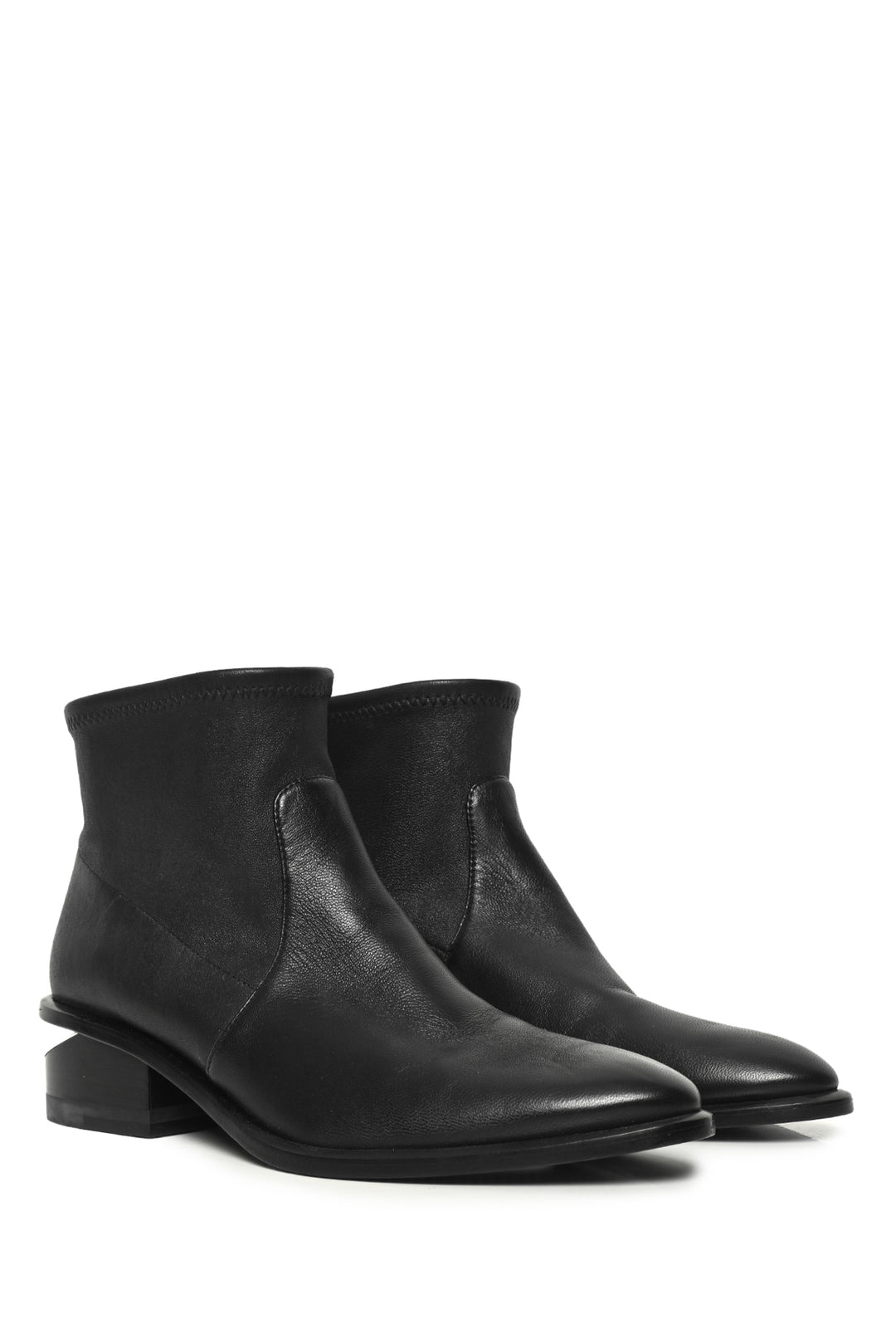 Alexander Wang Size 38.5 Kori Stretch Nappa Leather Ankle Boots