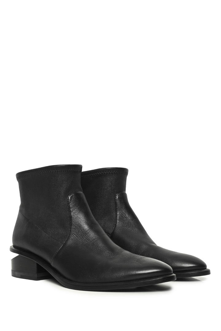 Alexander Wang Size 38.5 Kori Stretch Nappa Leather Ankle Boots