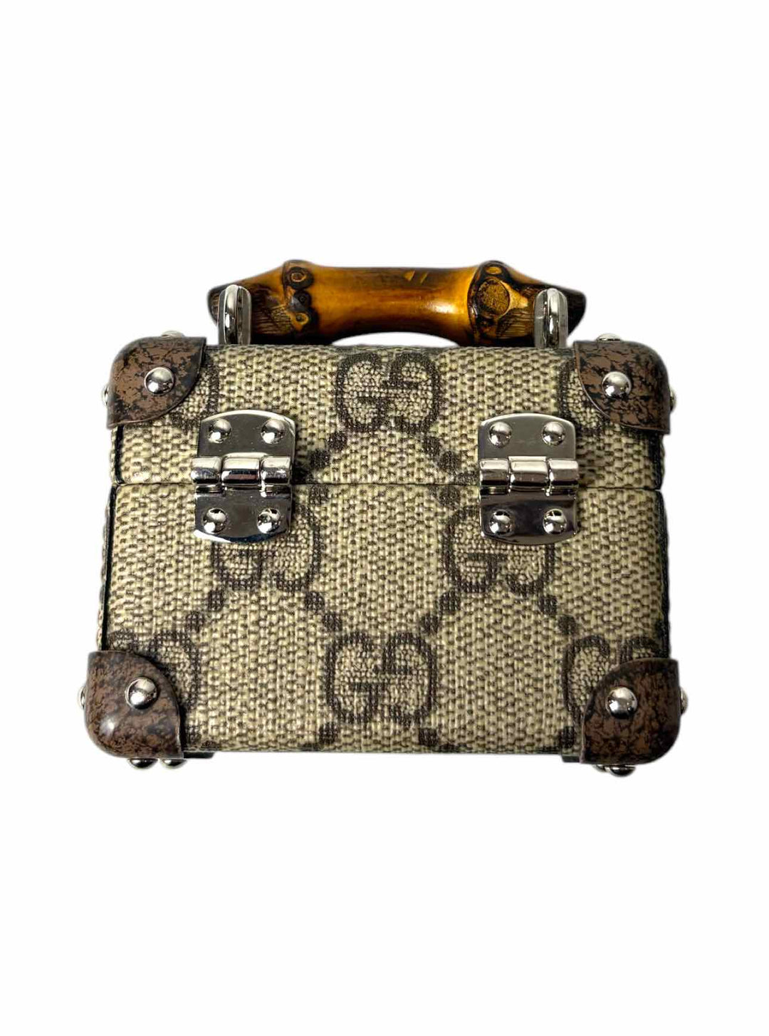 Gucci GG Supreme AirPods Trunk Case Purse