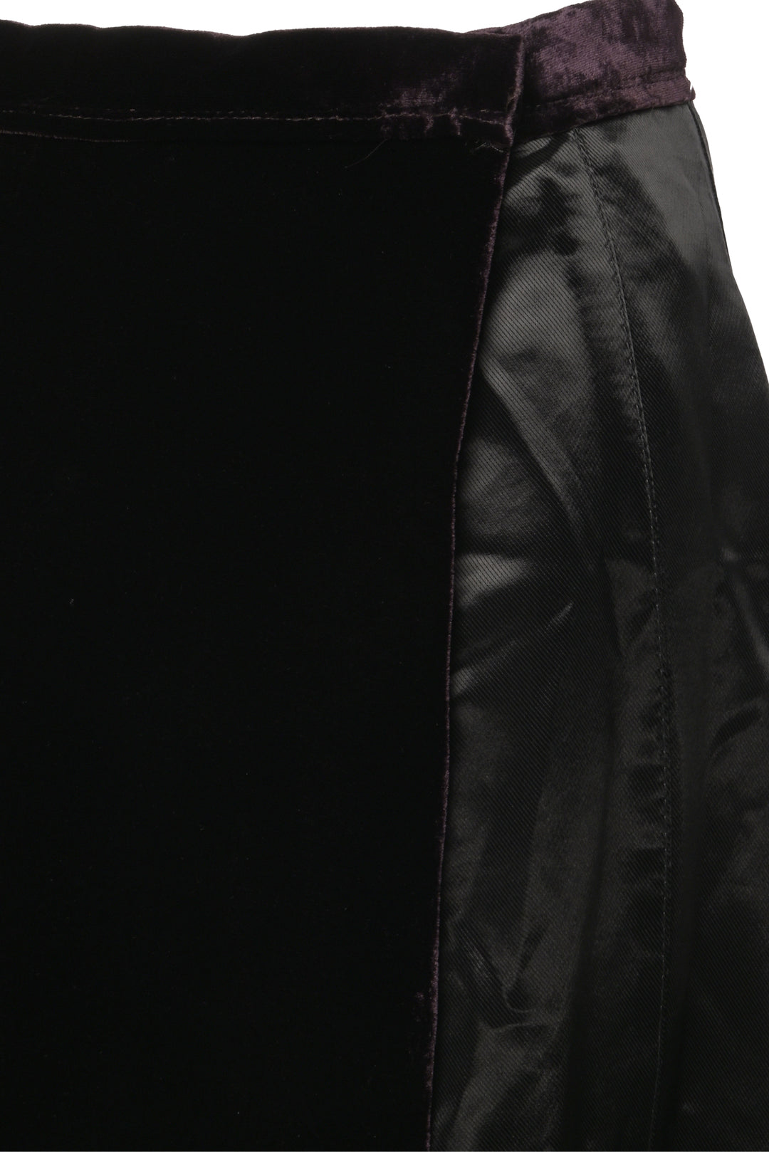 Marni Size 42 Velvet Wrap Skirt