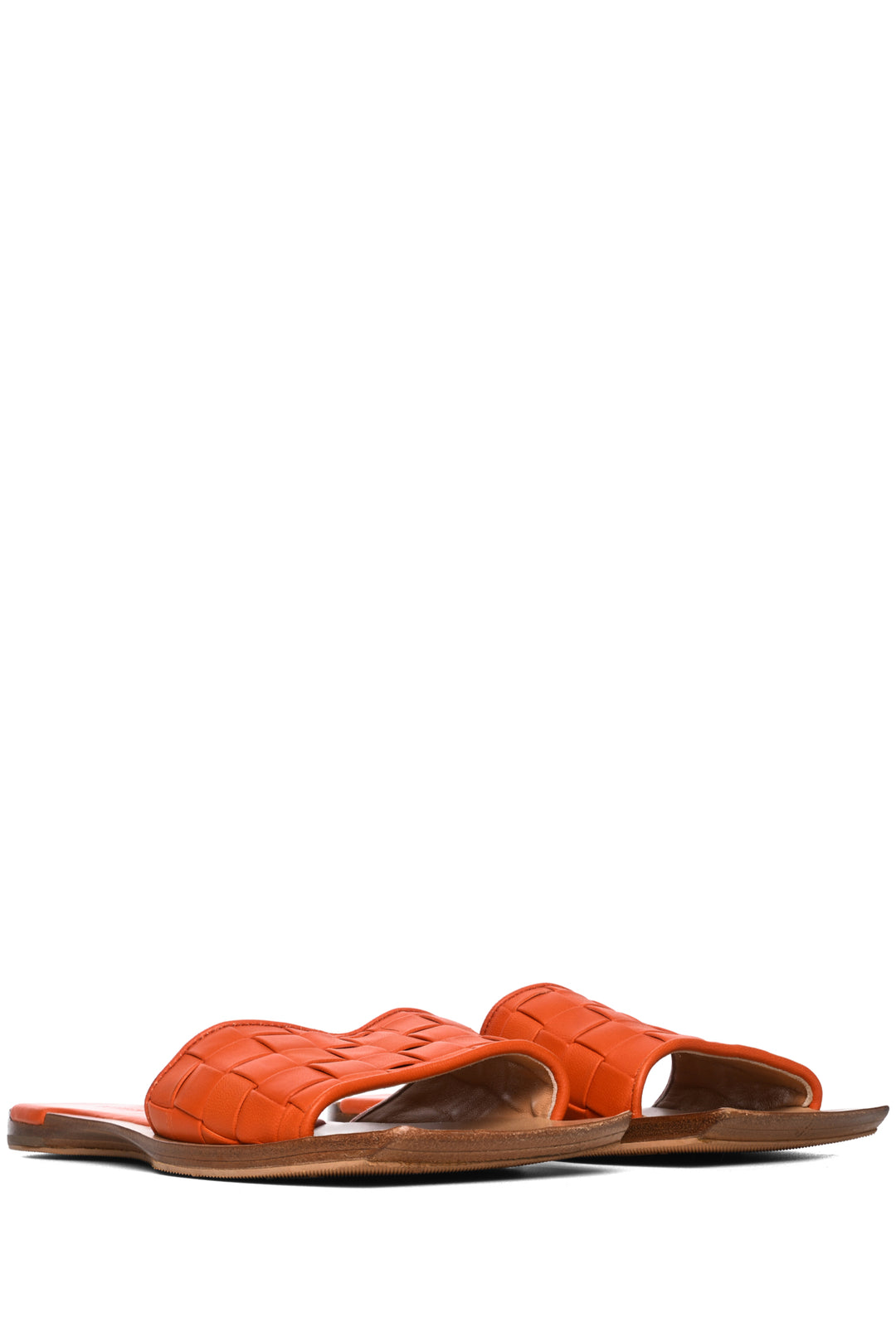 Bottega Veneta Ravello Intrecciato Nappa Slides