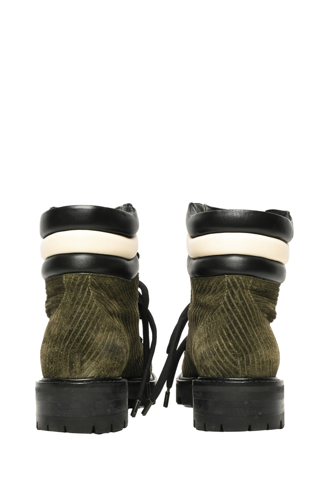 Jimmy Choo Size 37.5 Eshe Corduroy Ankle Boots
