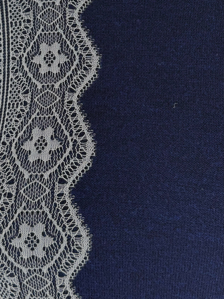 3.1 Phillip Lim Size L Lace Embellished Wool Dress