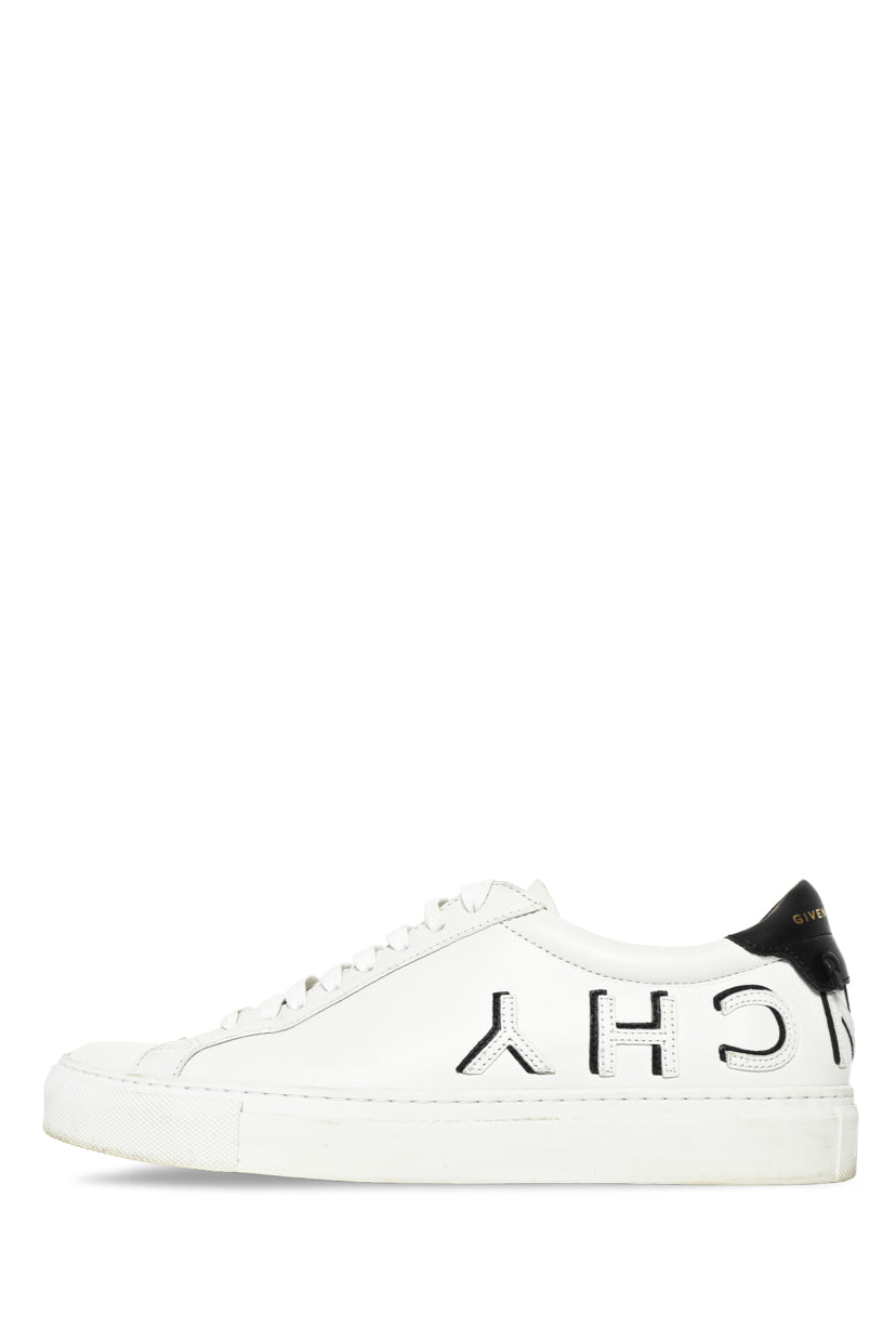 Givenchy Size 39 Urban Street Calf Leather Logo Sneaker