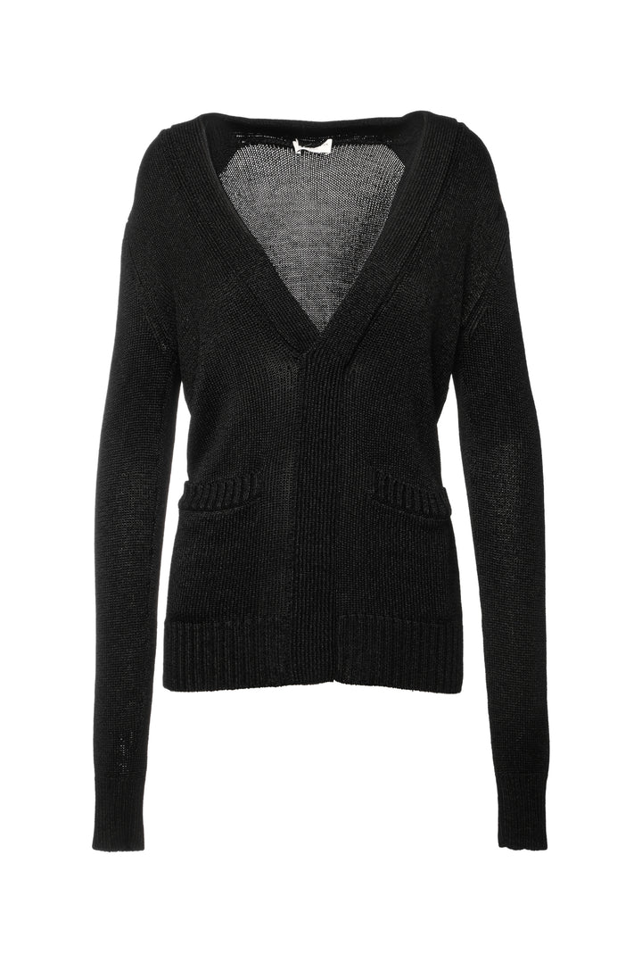 Dries Van Noten Size M Deep V Knit Sweater
