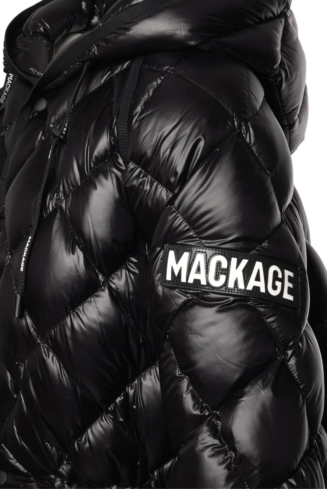 Mackage Size OS Micah Ultralight Down Hooded Cape