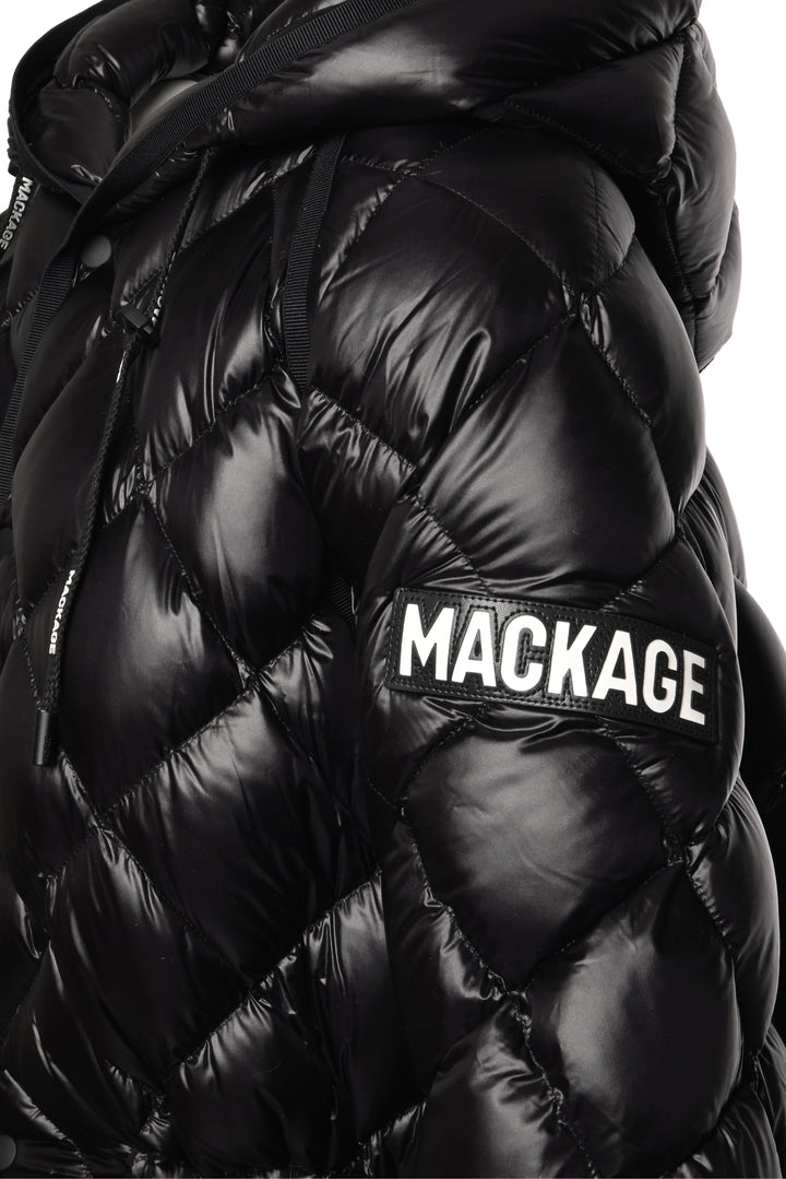 Mackage Size OS Micah Ultralight Down Hooded Cape