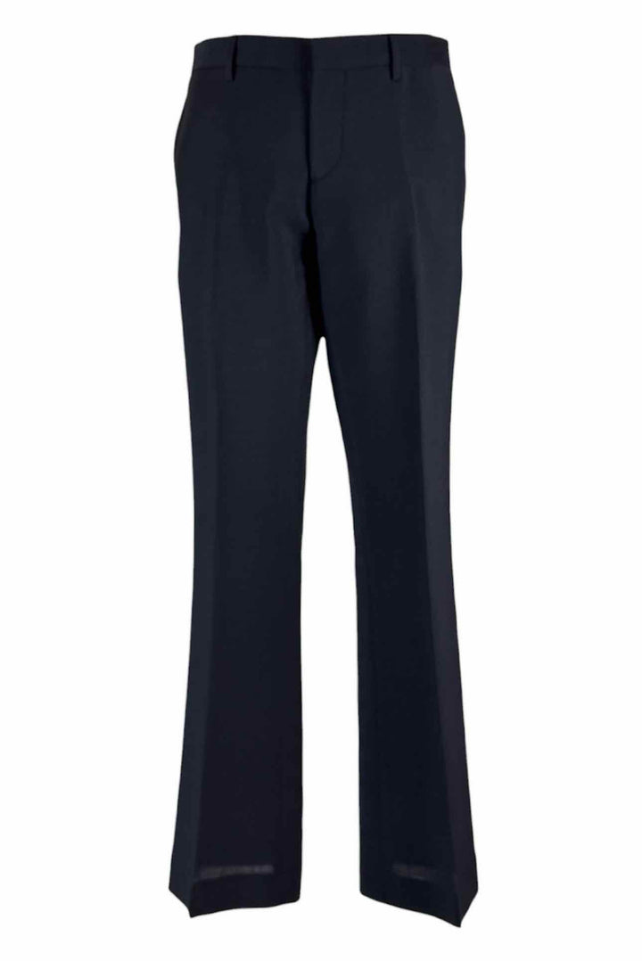Burberry Size 44 Mohair & Wool Blend Tailored Trousers