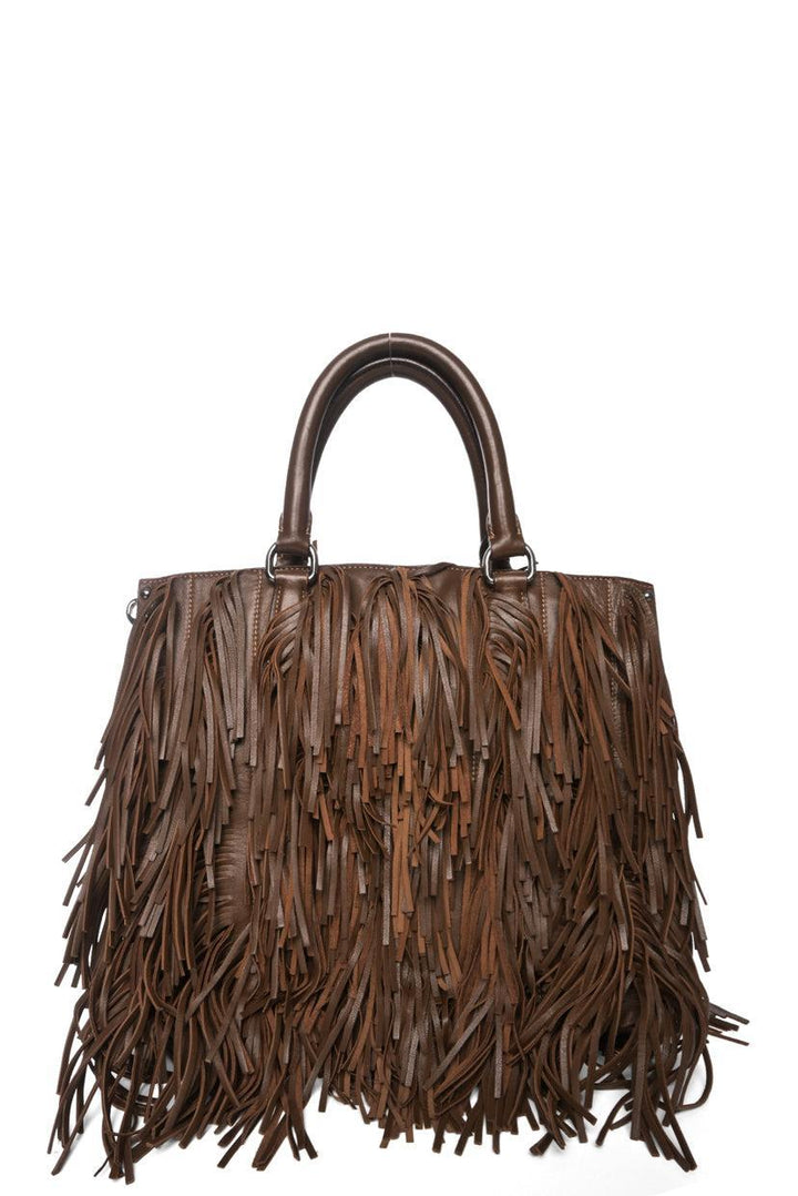 Prada Nappa Fringe Tote