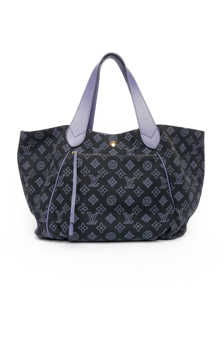 Louis Vuitton Monogram Marine Canvas Cabas Ipanema Tote