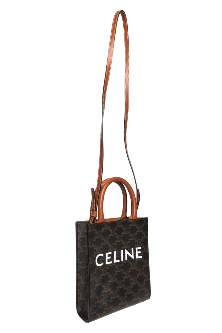 Celine 2020 Triomphe Mini Cabas Vertical Crossbody