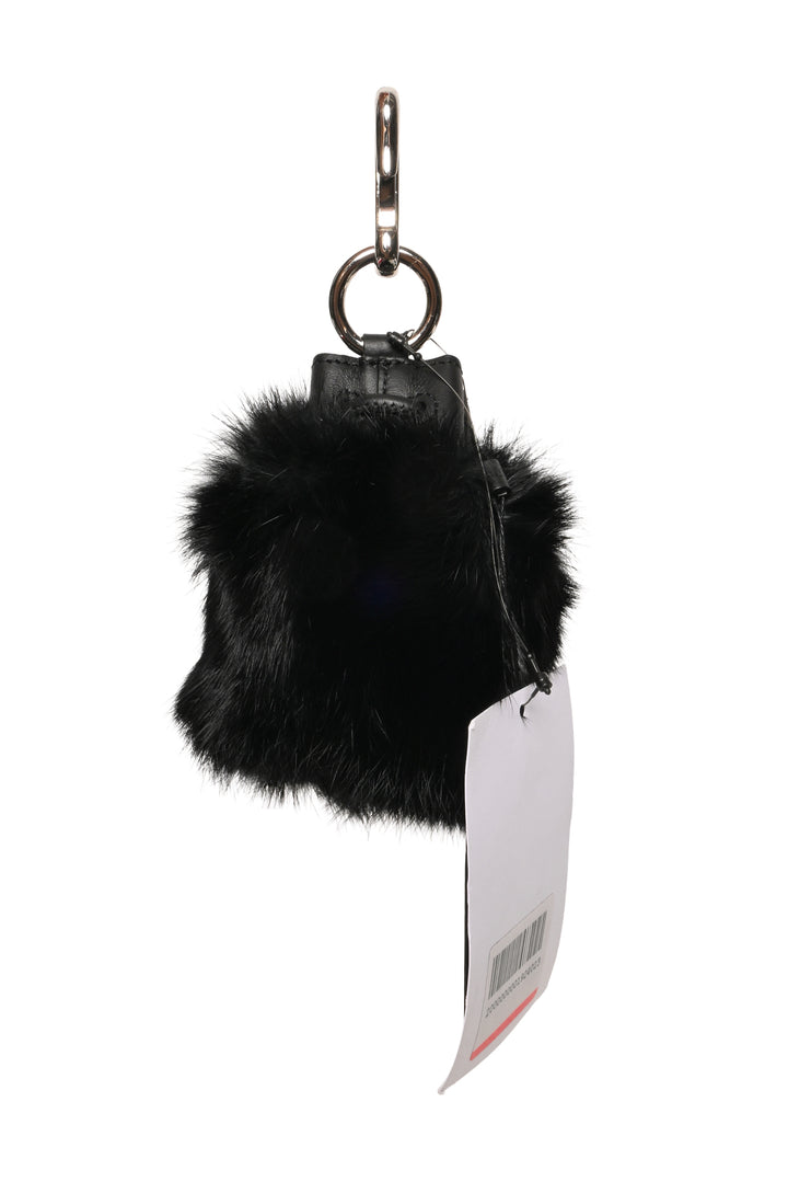 Alexander Wang Rabbit Fur Mini Roxy Keychain