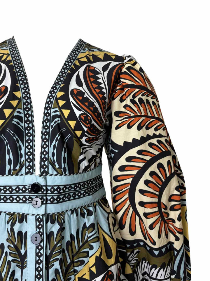 Farm Rio Size S Balamana Multicolour Dress