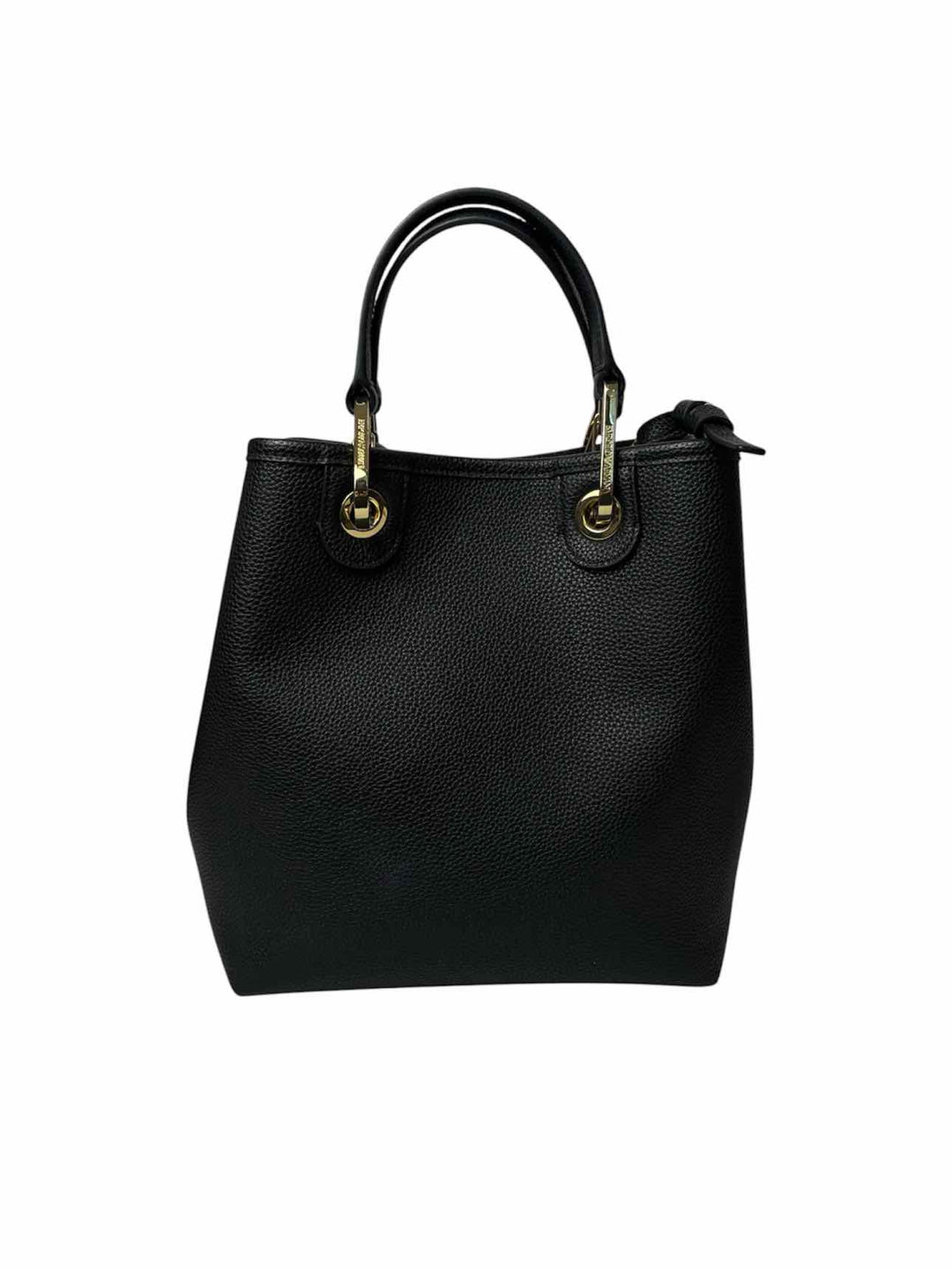 Emporio Armani Small Leather Tote Purse