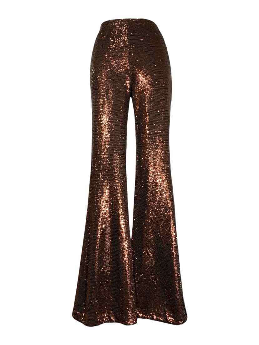 L'Agence Size 2 Honor Flared Sequin Pants