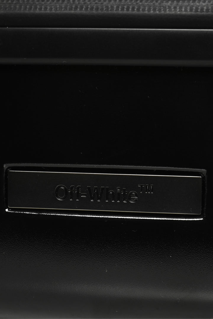 Off White Arrow Trolley Suitcase