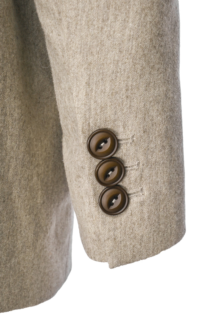 Low Classic Size S Wool Blend Melange Blazer
