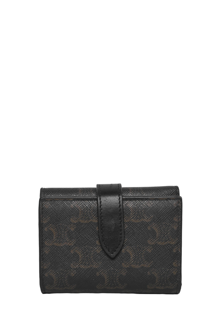 Celine 2022 Triomphe Compact Wallet