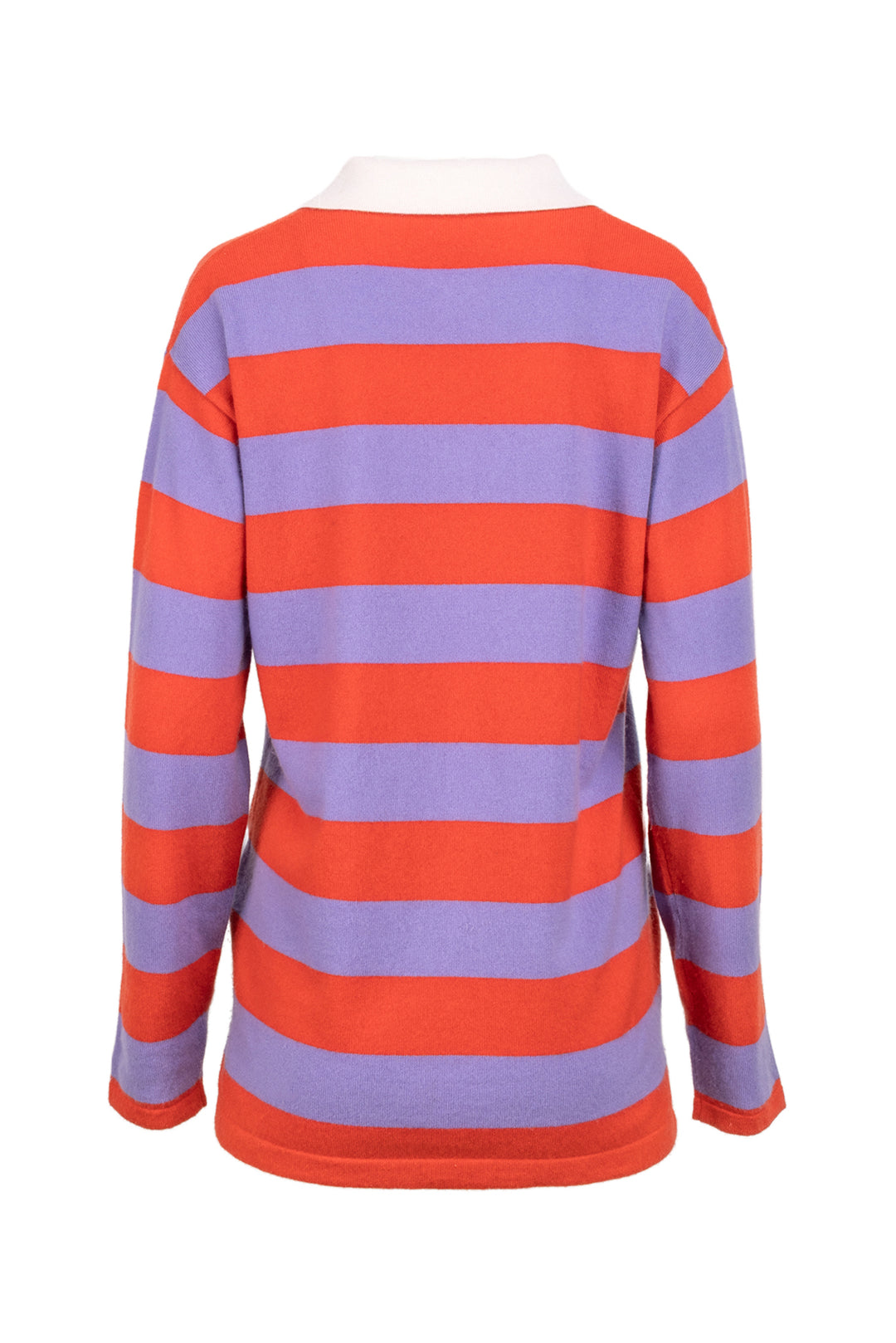 Guest in Residence Size XS Rugby Striped Cashmere Sweater