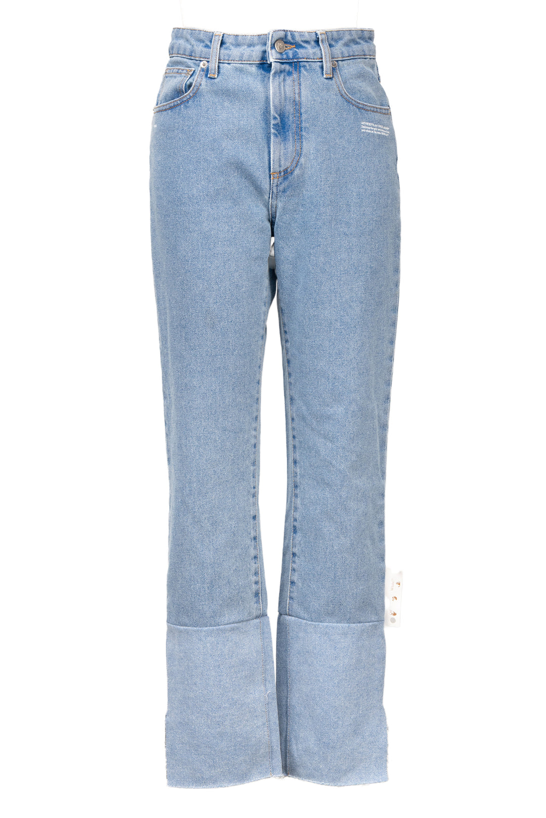 Off White Size 27 Side Slit Jeans