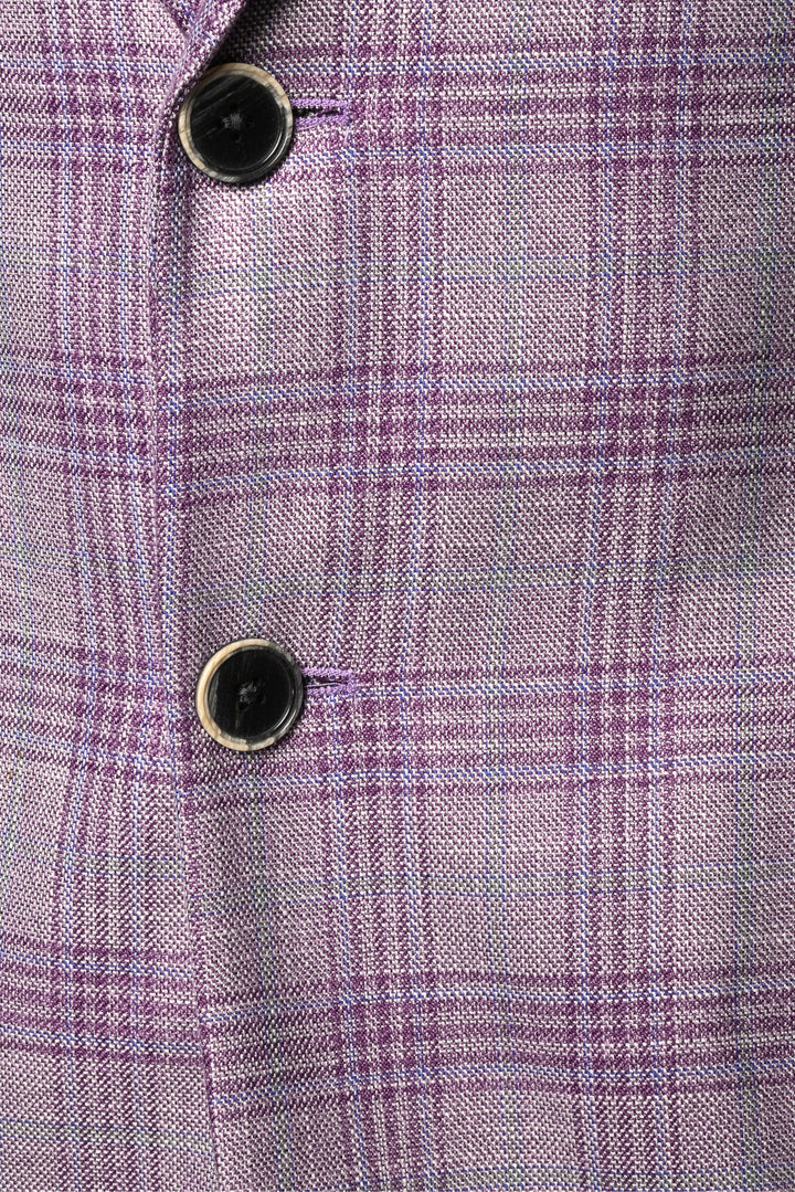 Emporio Armani Size 40 Men's G Line Deco Check Print Sport Blazer