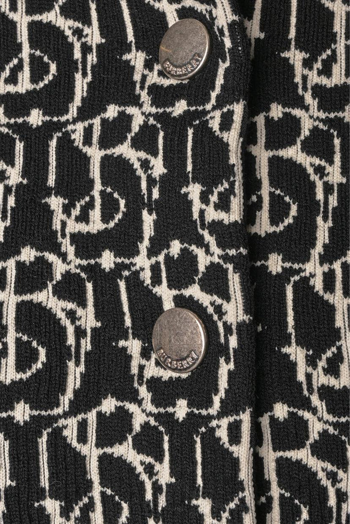 Burberry Size XS B Charm Wool Blend Jacket