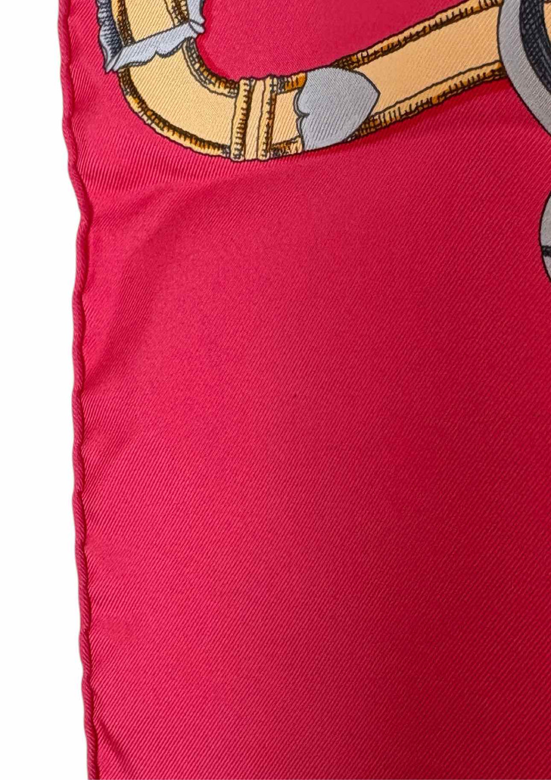 Hermes L'Instruction Du Roy En L'Exercice De Monter A Cheval Silk Scarf