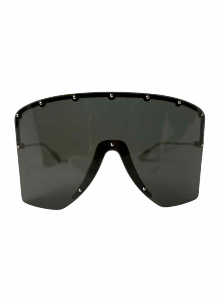 Gucci Studded Shield Sunglasses