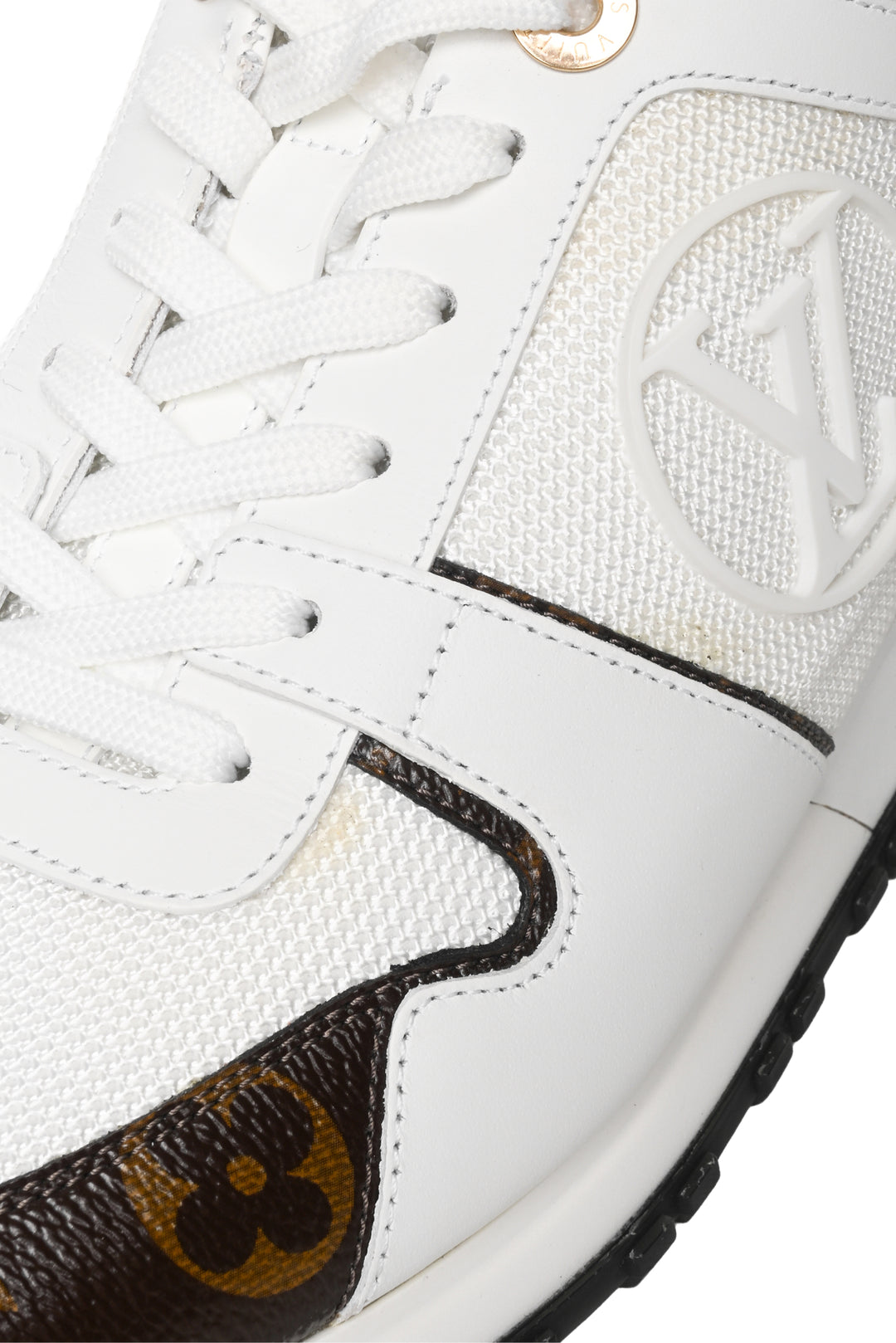 Louis Vuitton Size 38 Monogram Run Away Sneaker