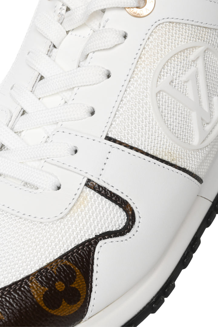 Louis Vuitton Size 38 Monogram Run Away Sneaker