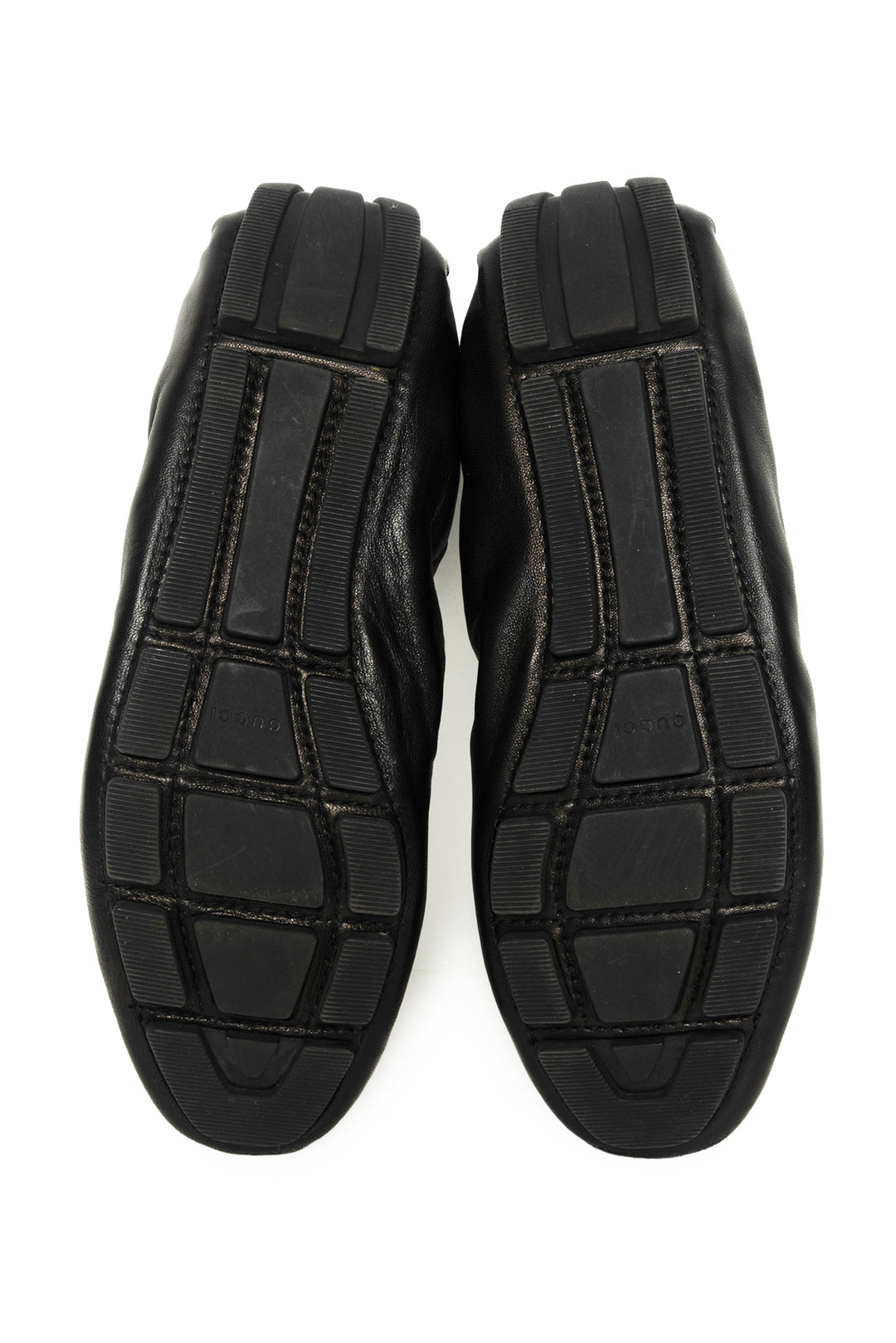 Gucci Size 35.5 Bamboo Horsebit Driving Loafers