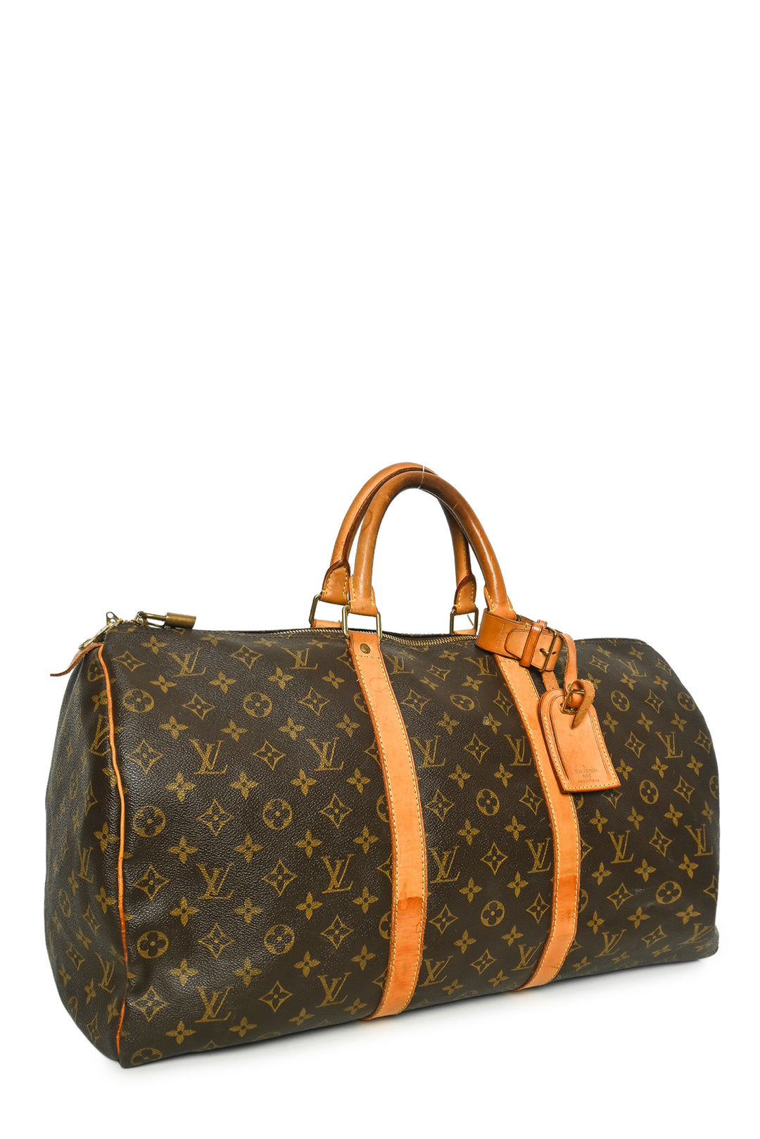 Louis Vuitton Monogram Canvas Keepall 50 Duffle Bag
