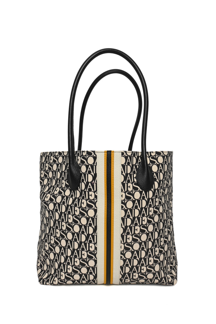 Escada Monogram Logo Tote Bag