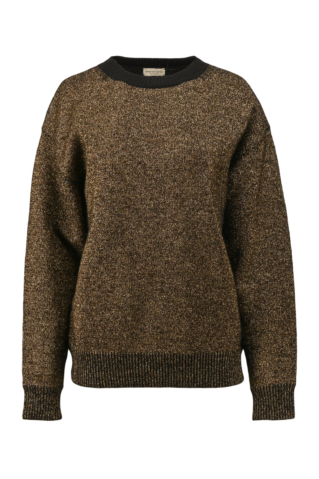 Dries Van Noten Size XS Metallic Knit Sweater