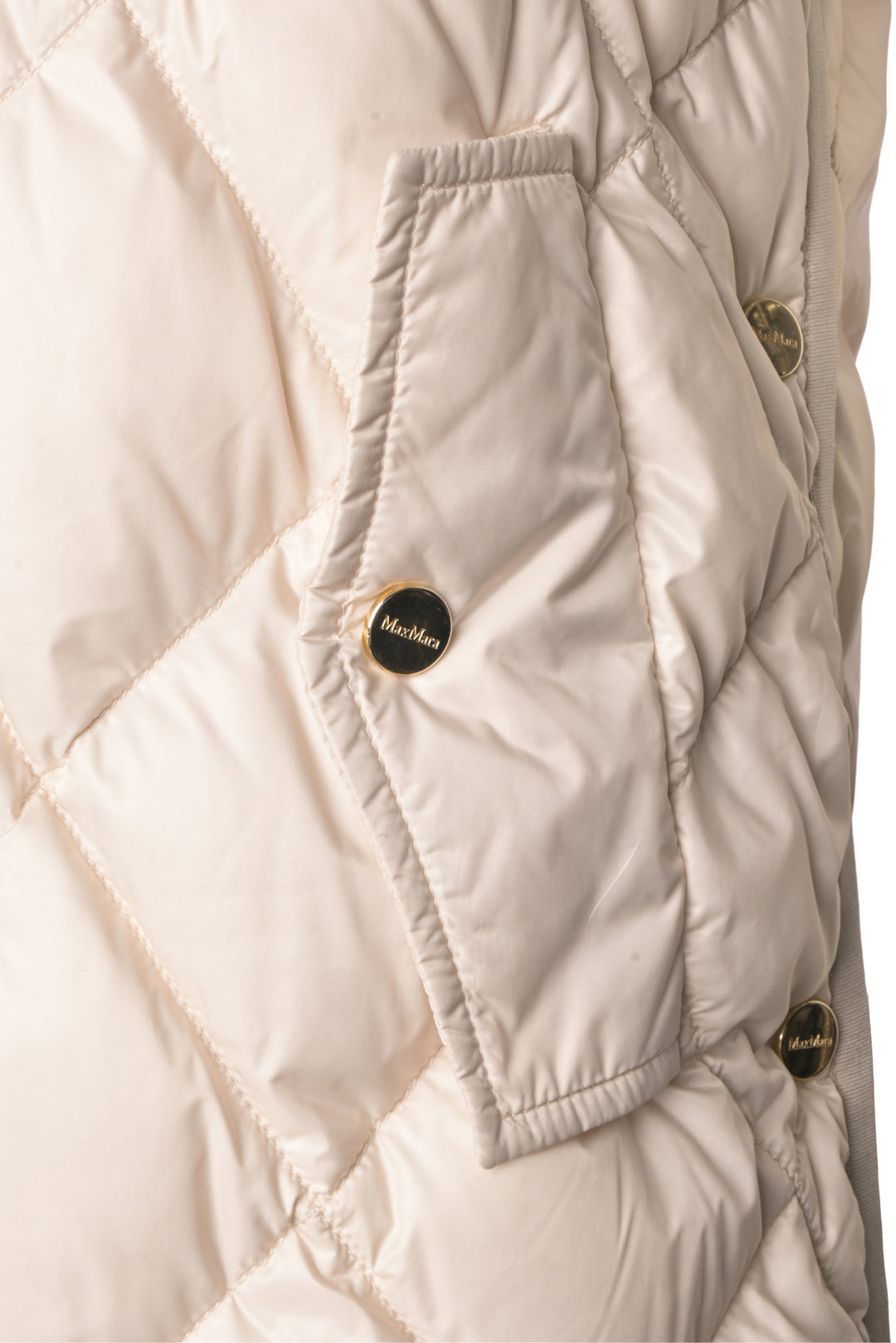 Max Mara The Cube Size 4 Hooded Quilted Midi Vest