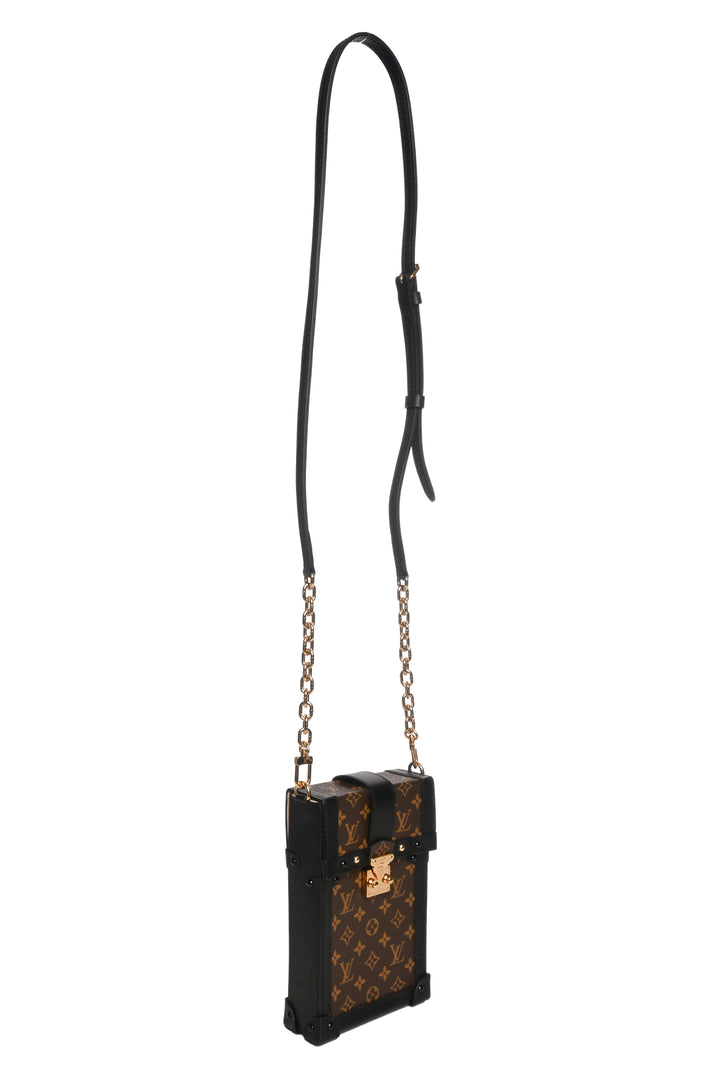 Louis Vuitton 2019 Monogram Vertical Trunk Pochette Bag